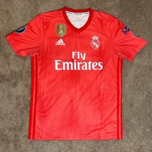 2018 Real Madrid Third Jersey Football Soccer Shirt  Adidas Men’s sz M Parley